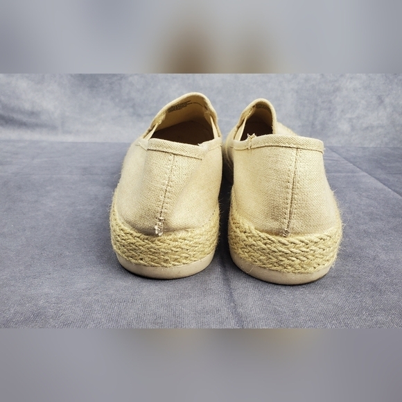Esprit Nadine espadrille flat slip on Natural Tan‎ Women's shoes size 8.5 - Picture 4 of 9